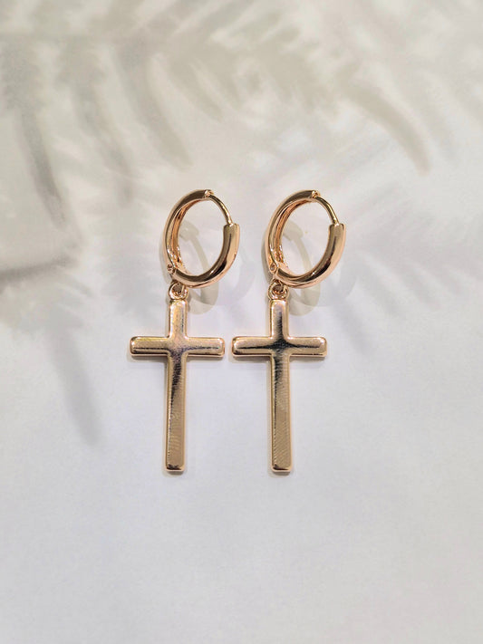 XP auskarai - kryželiai