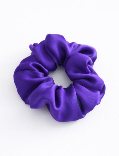 Šilkinė plaukų gumelė - violetinė