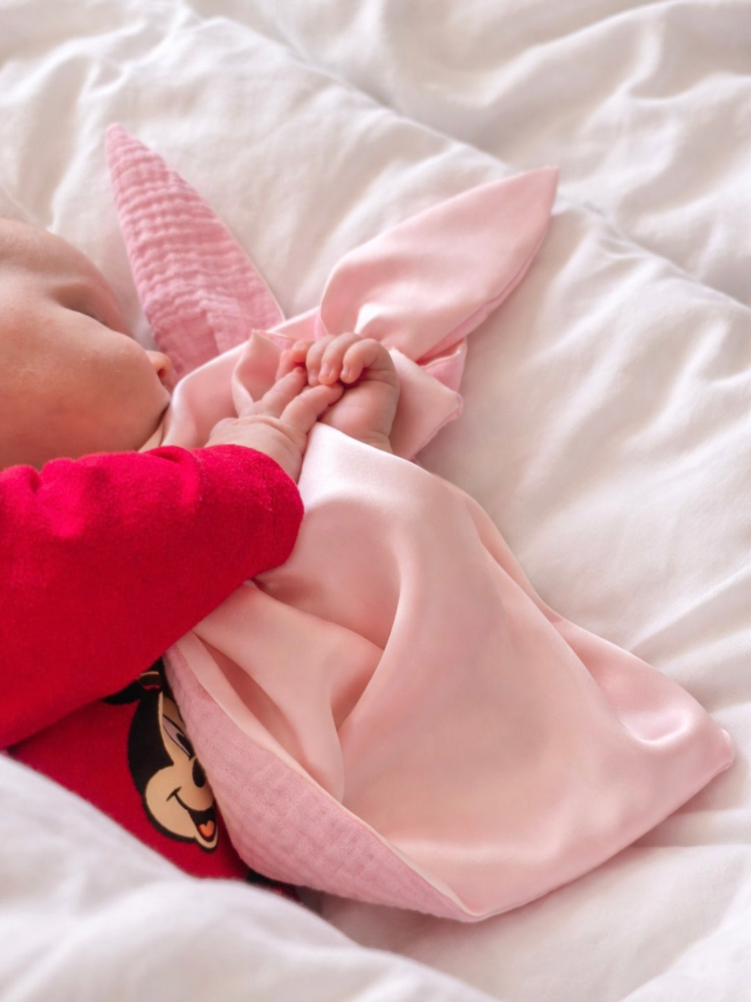 Šilkinis migdukas „Baby Pink“